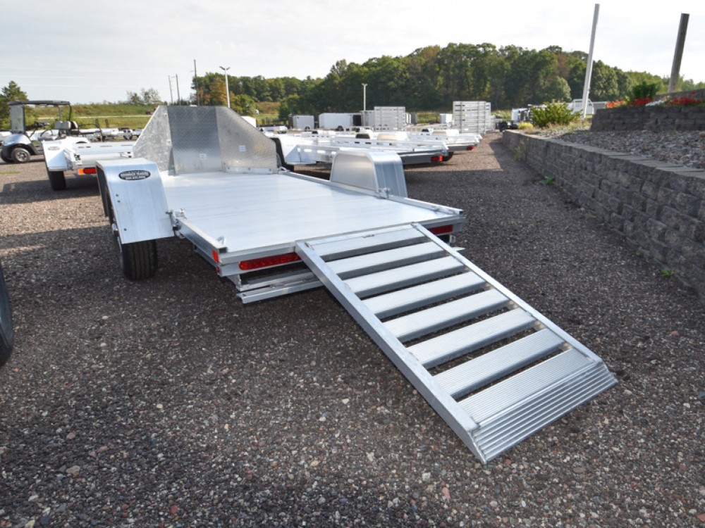 MC1F Folding Aluminum Motorcycle Trailer Gallery Photo 4