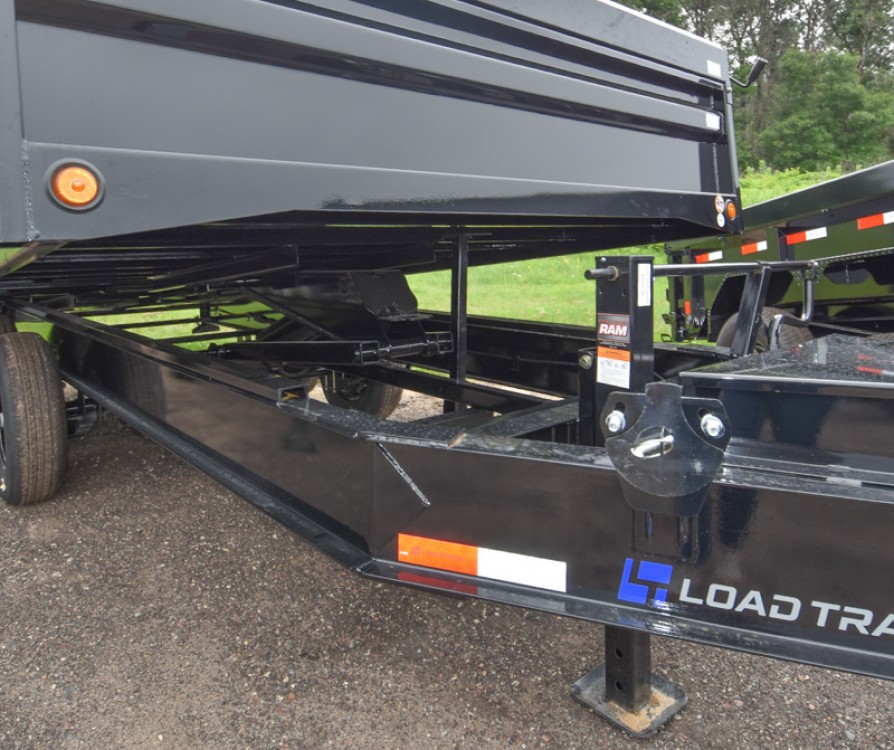 96"x16' w/18" Fold-Down Side Dump Trailer Gallery Photo 3