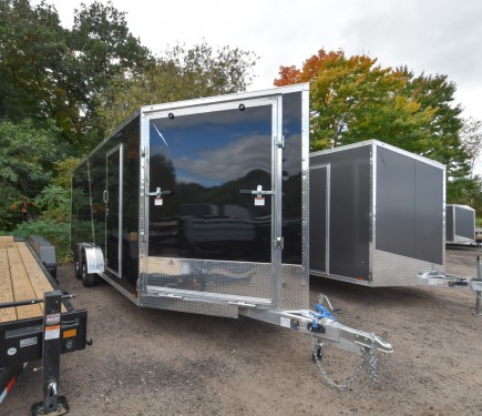 LTFES 7.5'x25 Drive In/Out Snowmobile/UTV Trailer Photo