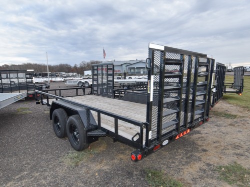 83"x16' ATV/Utility Trailer w/Side Gate Preview Photo 2