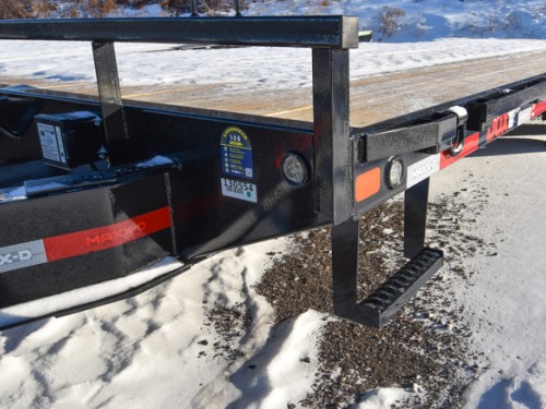 DOX 102"x20+4' Dove 16K Deckover Equipment Trailer Preview Photo 3