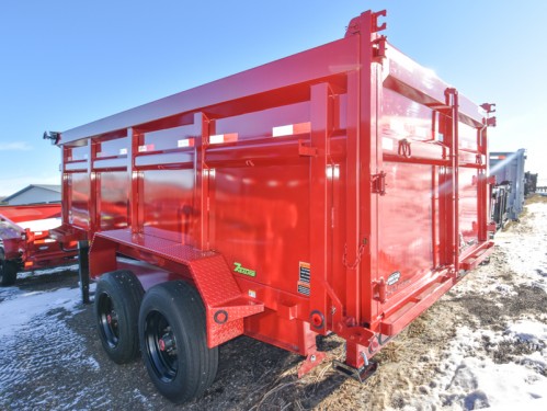 83"x16' 20k (Super Singles)  w/48" Sides Dump Trailer Preview Photo 2