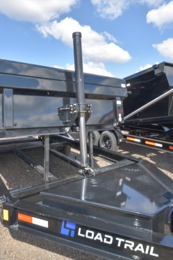 DL 83"x16' 14K w/Telescopic Hoist & 24" Sides Dump Trailer Preview Photo 4