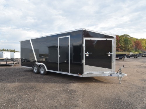 8.5'x26' Drive In/Out Snowmobile/UTV Enclosed Trailer Photo
