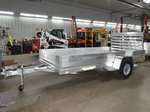 6812H Aluminum Utility Trailer Photo