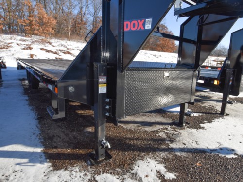 DOX 102"x20+4' Dove 17.5K  Gooseneck Equipment Trailer Preview Photo 3