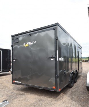 Mustang 8.5'x16' Enclosed Carhauler Trailer Preview Photo 2