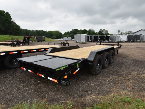 83"x21+3' Dove 21K w/MAX Ramps Equipment Trailer Preview Photo 3