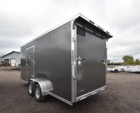 LTF 7'x18' Aluminum Enclosed Cargo Trailer w/Escape Door Preview Photo 4