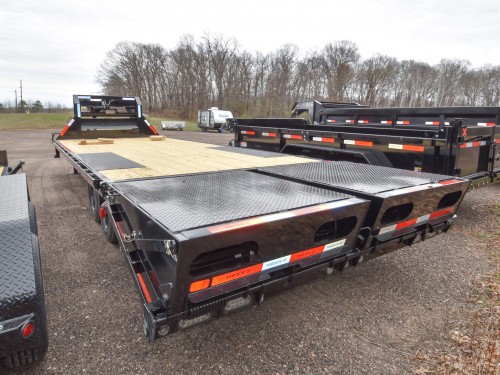 DOX 102"x20+4' Dove 17.5K  Gooseneck Equipment Trailer Preview Photo 3