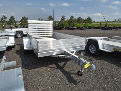 6310H Aluminum Utility Trailer w/12" Solids Sides Preview Photo 1