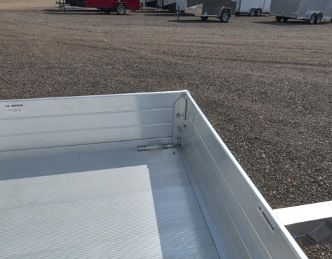 486 w/12" Solid Sides Aluminum Utility Trailer Preview Photo 3