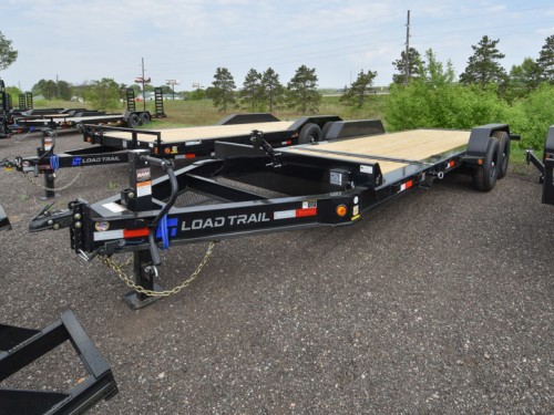 83"x16'+4' Stationary Gravity Tilt Equipment Trailer Photo