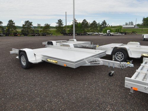 7212H SLR Aluminum Utility Trailer Photo