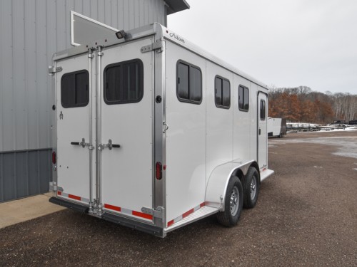 Rustler 3 Horse Slant Aluminum Horse Trailer Preview Photo 4