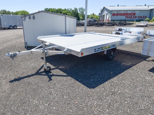 8612 Tilt w/13" Tires Snowmobile Trailer Photo