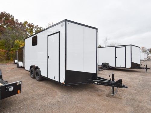 ULAFT 8.5'x16' 10K Enclosed Cargo/Carhauler Trailer w/Windows Photo