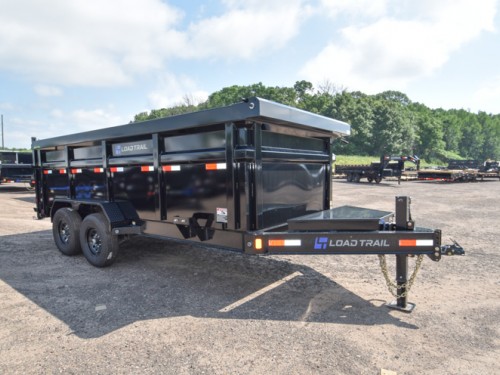 83"x16' w/48" Sides Dump Trailer Photo