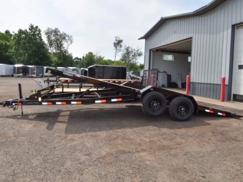 83"x22' 14K Power Tilt Equipment Trailer w/Hydraulic Jack Preview Photo 2