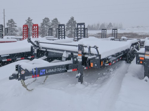 102"x21+3' Dove 21k Equipment Trailer Photo