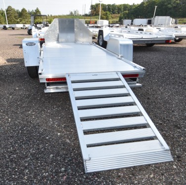 MC1F Folding Aluminum Motorcycle Trailer Preview Photo 5