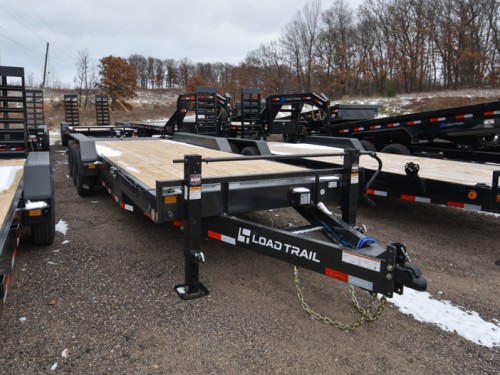 83"x21+3' Dove 21k Equipment Trailer Photo