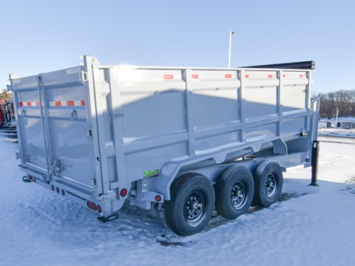 83"X16 w/48" Sides Tri Axle Dump Trailer Preview Photo 2
