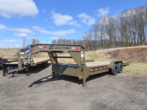 83"x24' 14K Power Tilt Equipment Trailer Photo