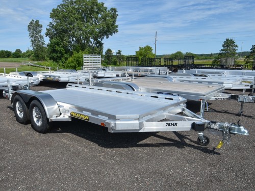 7814 TA R Aluminum Utility Trailer Photo