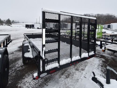 77"x12' w/Solid Sides Utility Trailer Preview Photo 2