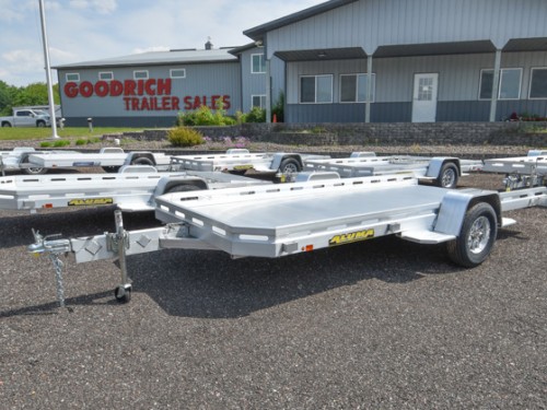 7814 Tilt Aluminum Utility Trailer Photo