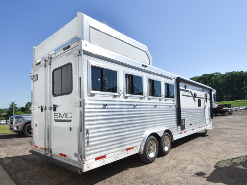 SMC Laramie 8412 Living Quarters 4 Horse Trailer **Consignment Listing-No Trades Preview Photo 14