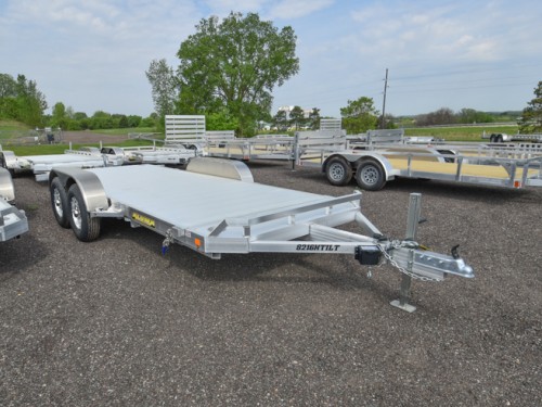 8216 H Tilt Car Hauler Trailer Photo