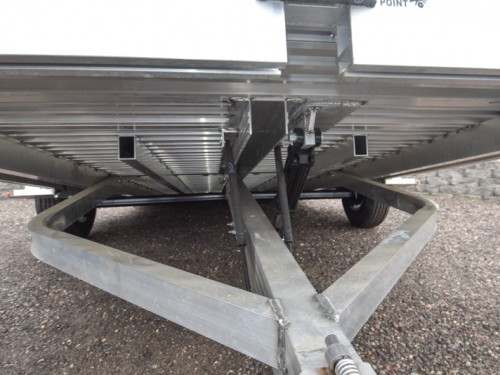 8214 H Tilt 5K Aluminum Utility Trailer Preview Photo 4