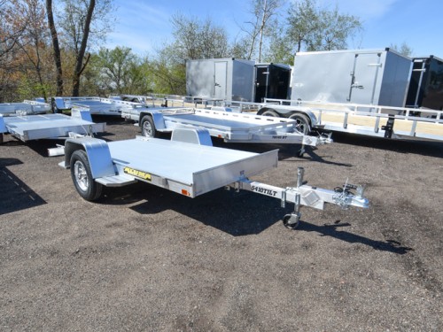 5410 Tilt Aluminum Utility Trailer Photo