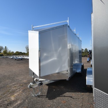 7'x16' Enclosed Cargo/Contractor Trailer Preview Photo 3