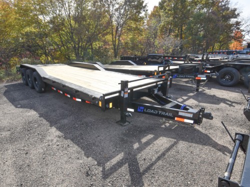 102"x21+3' Dove 21K Equipment Trailer w/MAX Ramps Photo