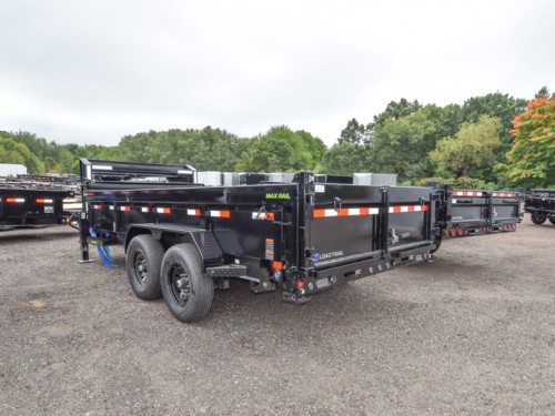 83"x16' w/24" Sides Gooseneck Dump Trailer Preview Photo 2