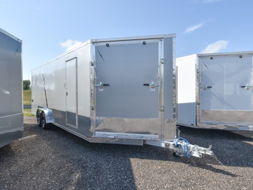 LTFES 7.5'x29' Drive In/Out Snowmobile/UTV Trailer Photo