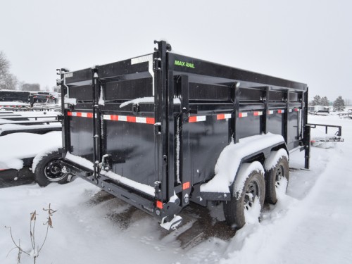 83"x14' w/48" Sides Gooseneck Dump Trailer Preview Photo 3