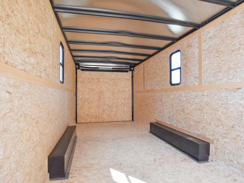 ULAFT 8.5'x24' 10k w/Windows Enclosed Cargo/Carhauler Trailer Preview Photo 4