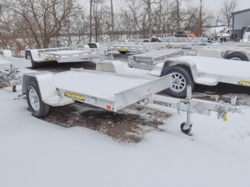 5410 Tilt Aluminum Utility Trailer Photo