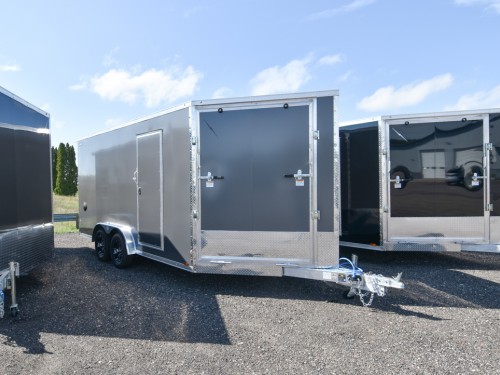LTFES 7.5'X21' Drive In/Out Snowmobile/UTV Trailer Photo