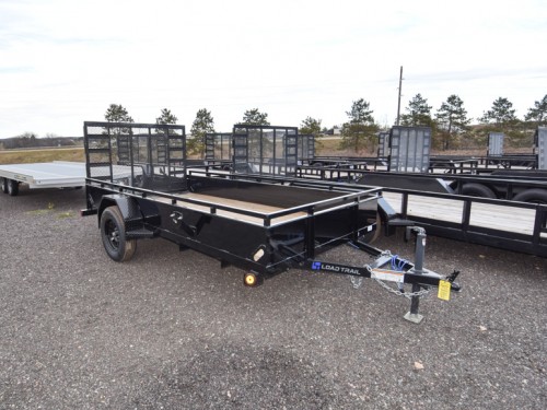 77"x12' w/Solid Sides Utility Trailer Photo