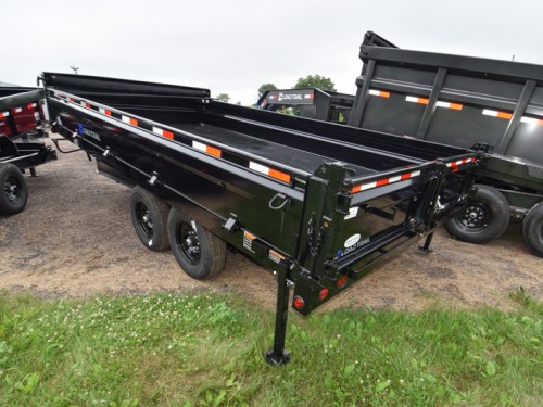 96"x16' w/18" Fold-Down Side Dump Trailer Preview Photo 2