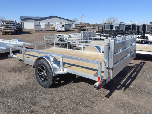 77"x12' Aluminum Utility Trailer Preview Photo 3