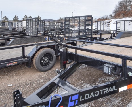 102"x22+2' Dove 14K Equipment Trailer Preview Photo 3