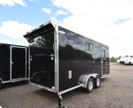 7'x18' Enclosed Cargo Trailer w/Windows Preview Photo 2