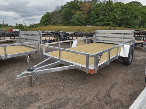 6.5'x12' SA w/HD Package & Bi-Fold Utility Trailer Preview Photo 1