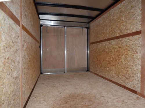 ULAFT 7'x16' Enclosed Cargo Trailer w/Ladder Racks Preview Photo 4